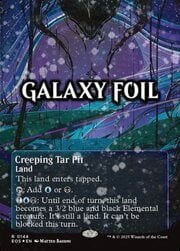 Creeping Tar Pit · Borderless | Galaxy Foil 144