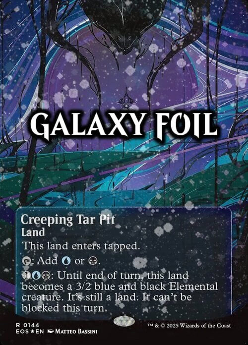 Creeping Tar Pit Card Front