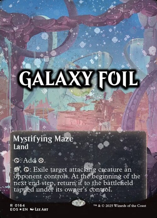 Mystifying Maze Card Front