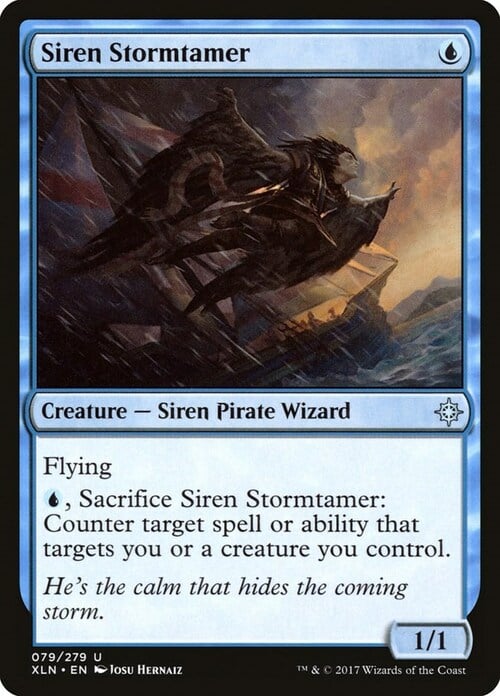 Siren Stormtamer Card Front