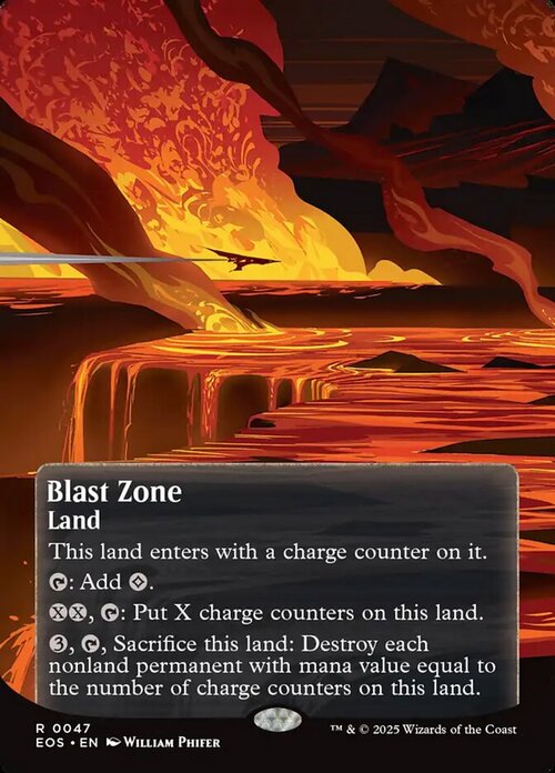 Blast Zone Card Front