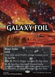 Blast Zone · Borderless | Galaxy Foil 137