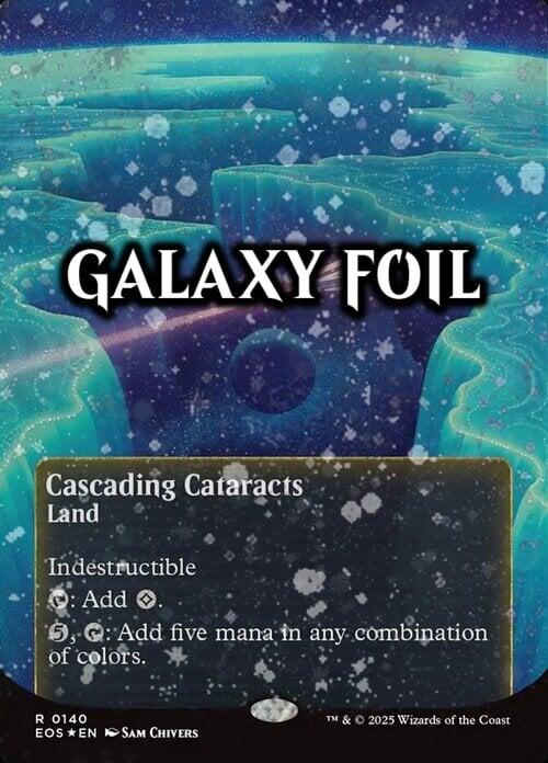 Cascading Cataracts Card Front