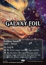 Endless Sands · Borderless | Galaxy Foil 150