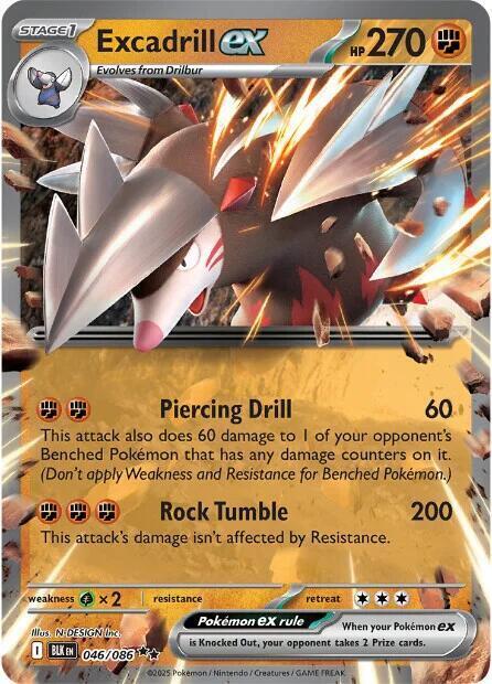 Excadrill ex Card Front