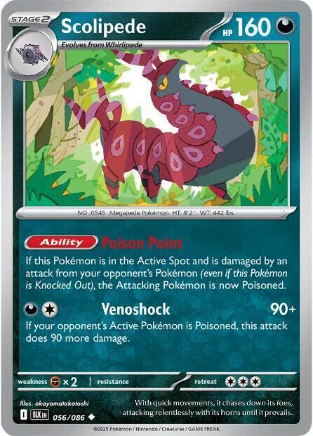 Scolipede Card Front