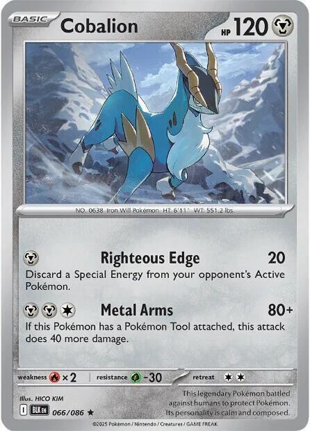 Cobalion Card Front