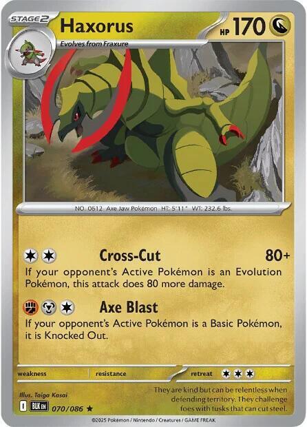 Haxorus Card Front
