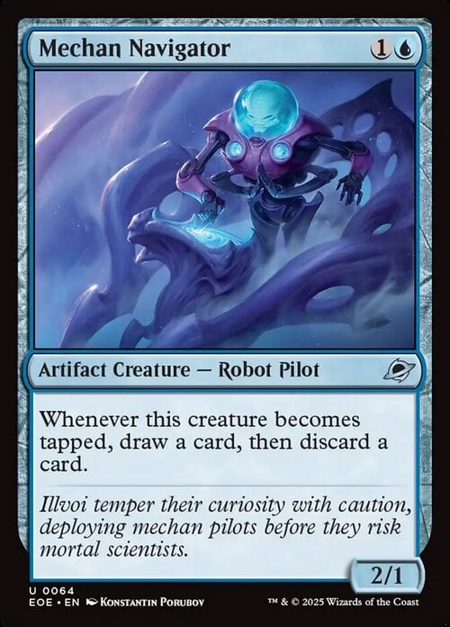 Mechan Navigator Card Front