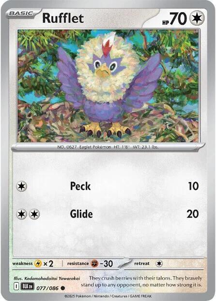 Rufflet Card Front