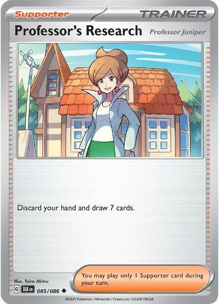 Professor's Research - Professor Juniper Card Front