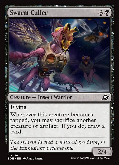 Swarm Culler Card Front