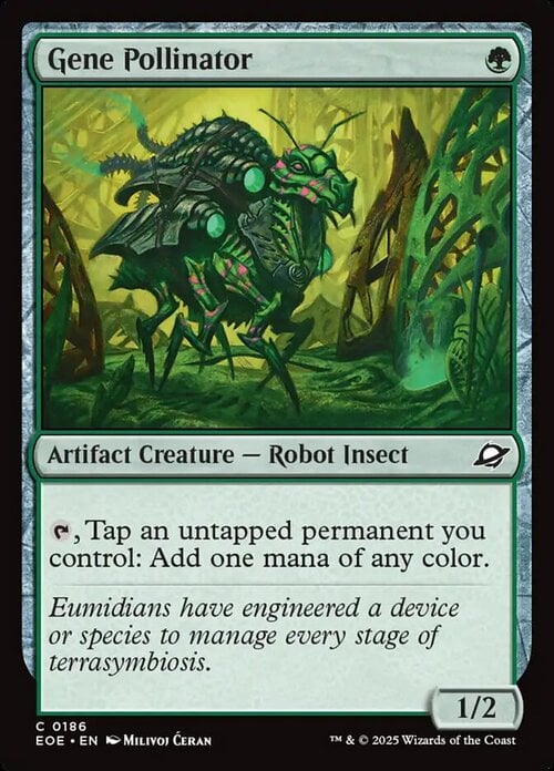Gene Pollinator Card Front