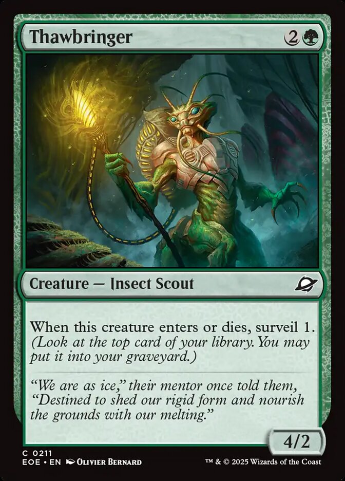 Thawbringer Edge of Eternities | Magic | CardTrader