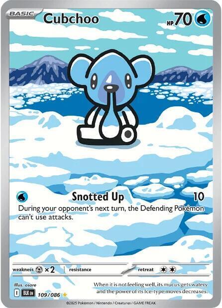 Cubchoo Card Front