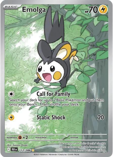 Emolga Card Front