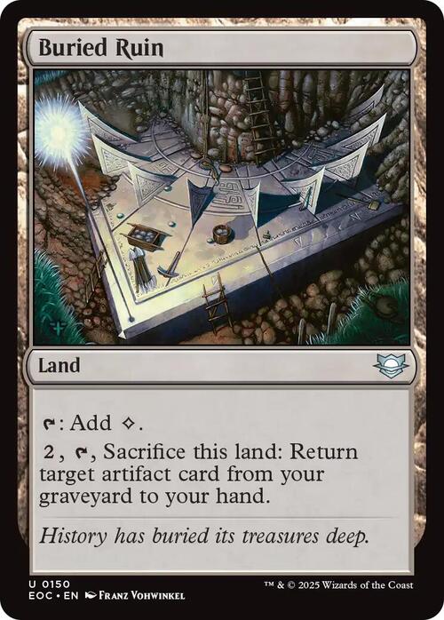 Buried Ruin Card Front