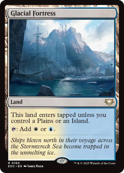 Glacial Fortress Card Front