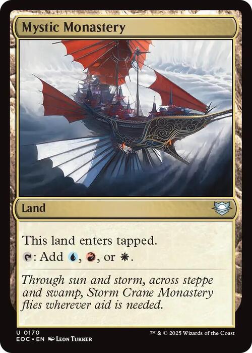 Mystic Monastery Card Front