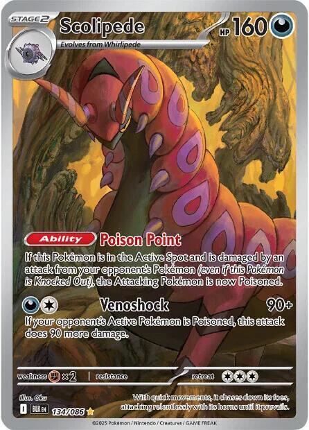 Scolipede Card Front