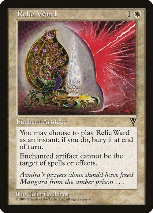 Relic Ward Card Front