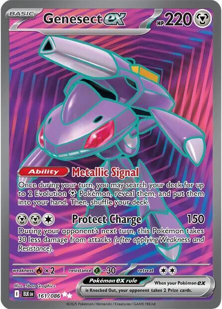 Genesect ex Card Front