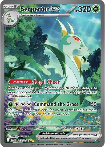 Serperior ex Card Front