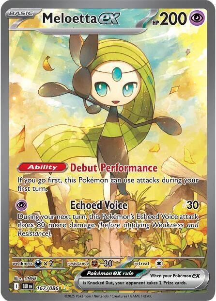 Meloetta ex Card Front