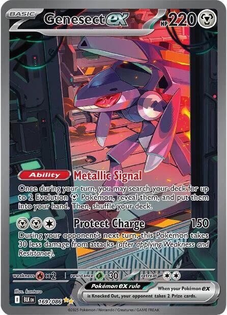 Genesect ex Card Front