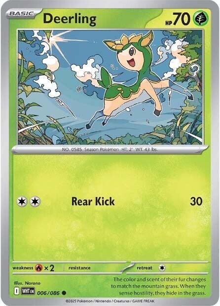 Deerling Card Front