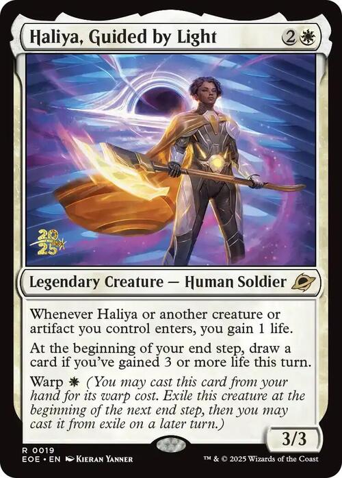 Haliya, Guided by Light Card Front