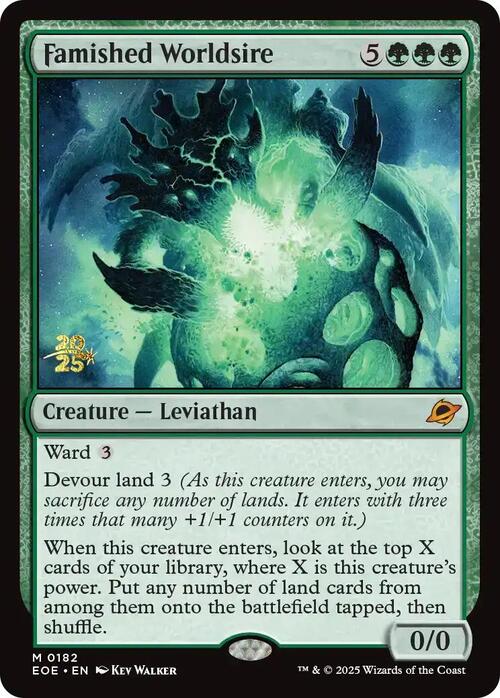 Famished Worldsire Card Front