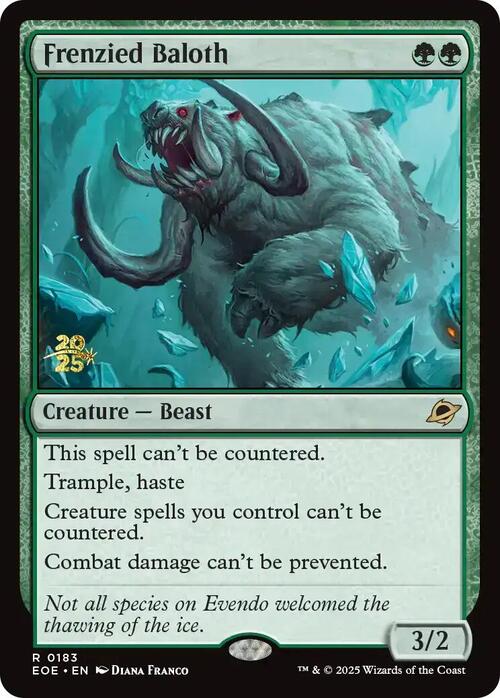 Frenzied Baloth Card Front