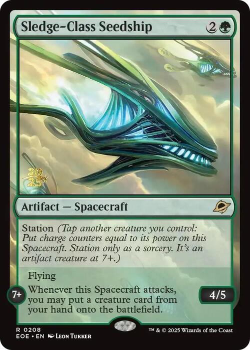 Sledge-Class Seedship Card Front