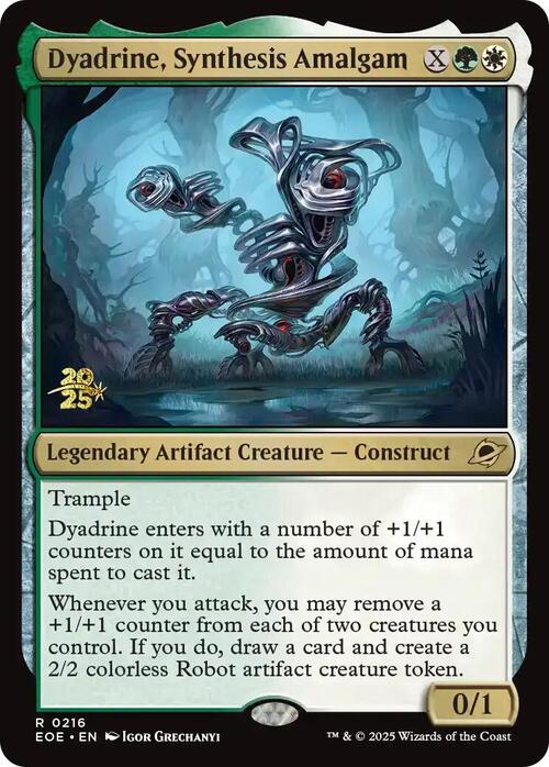 Dyadrine, Synthesis Amalgam Card Front