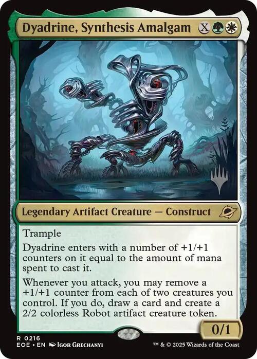 Dyadrine, Synthesis Amalgam Card Front