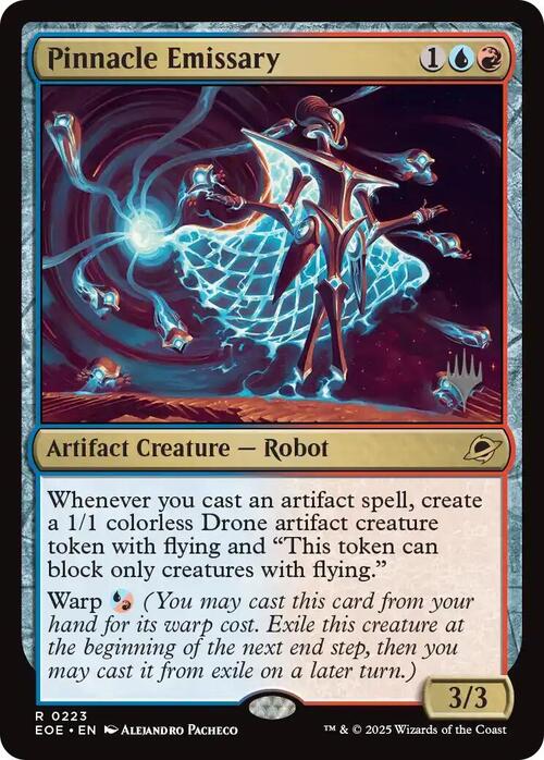 Pinnacle Emissary Card Front