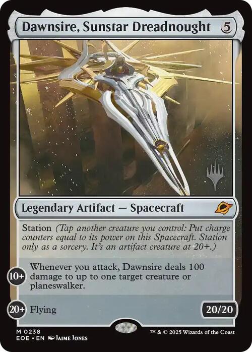 Dawnsire, Sunstar Dreadnought Card Front