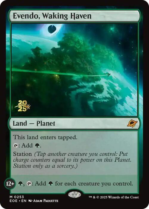 Evendo, Waking Haven Card Front
