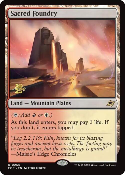 Sacred Foundry Card Front