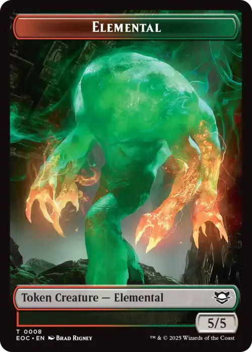Elemental // Beast Card Front