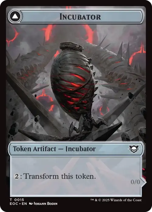 Incubator // Phyrexian Card Front