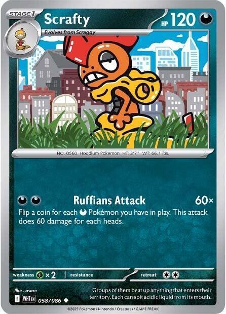Scrafty Card Front