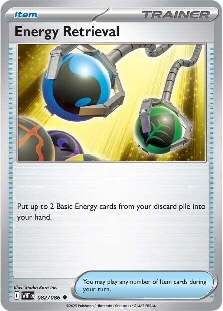 Energy Retrieval Card Front