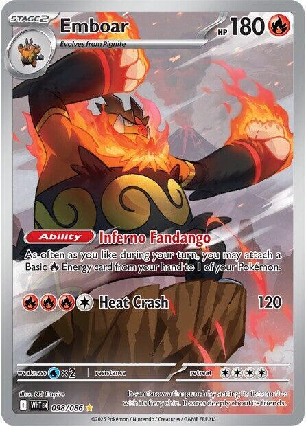 Emboar Llama Blanca | Pokémon | CardTrader