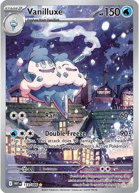 Vanilluxe Card Front