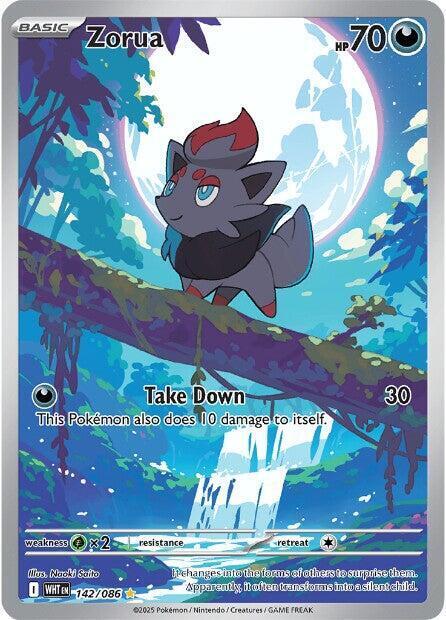 Zorua Card Front