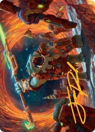 Art Series: Frontline War-Rager Card Front