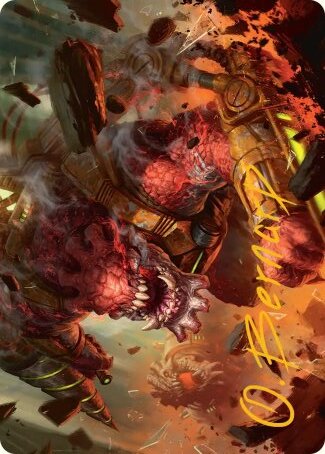 Art Series: Full Bore Card Front