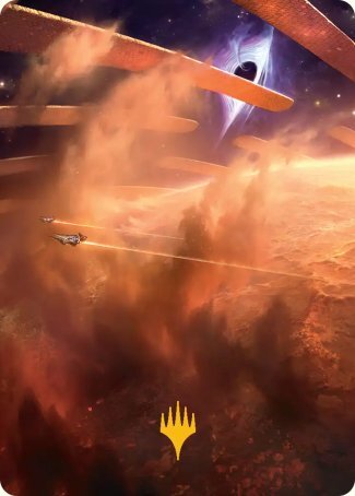 Art Series: Adagia, Windswept Bastion Card Front